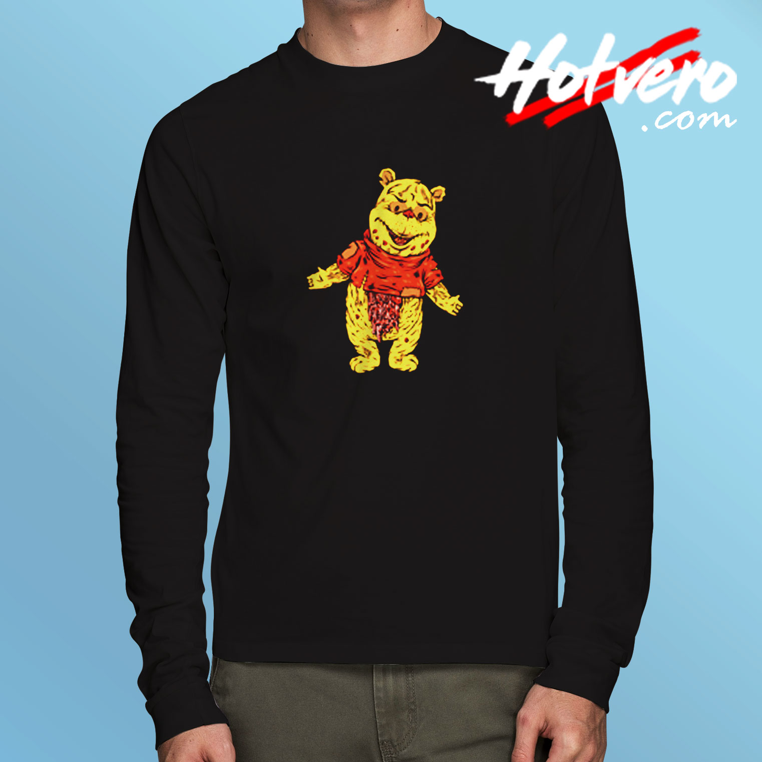 The Scary Pooh Long Sleeve T shirt