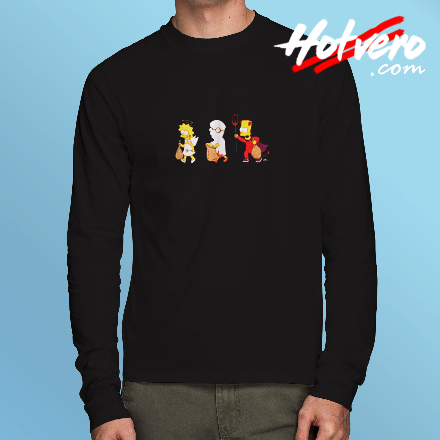 The Simpsons Halloween Long Sleeve T shirt