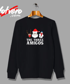 The Three Amigos' Funny Christmas Brotherhood Urban Sweatshirt