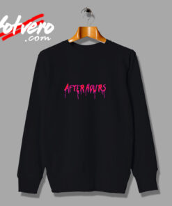 The Weeknd X Vlone After Hours Acid Urban Sweatshirt