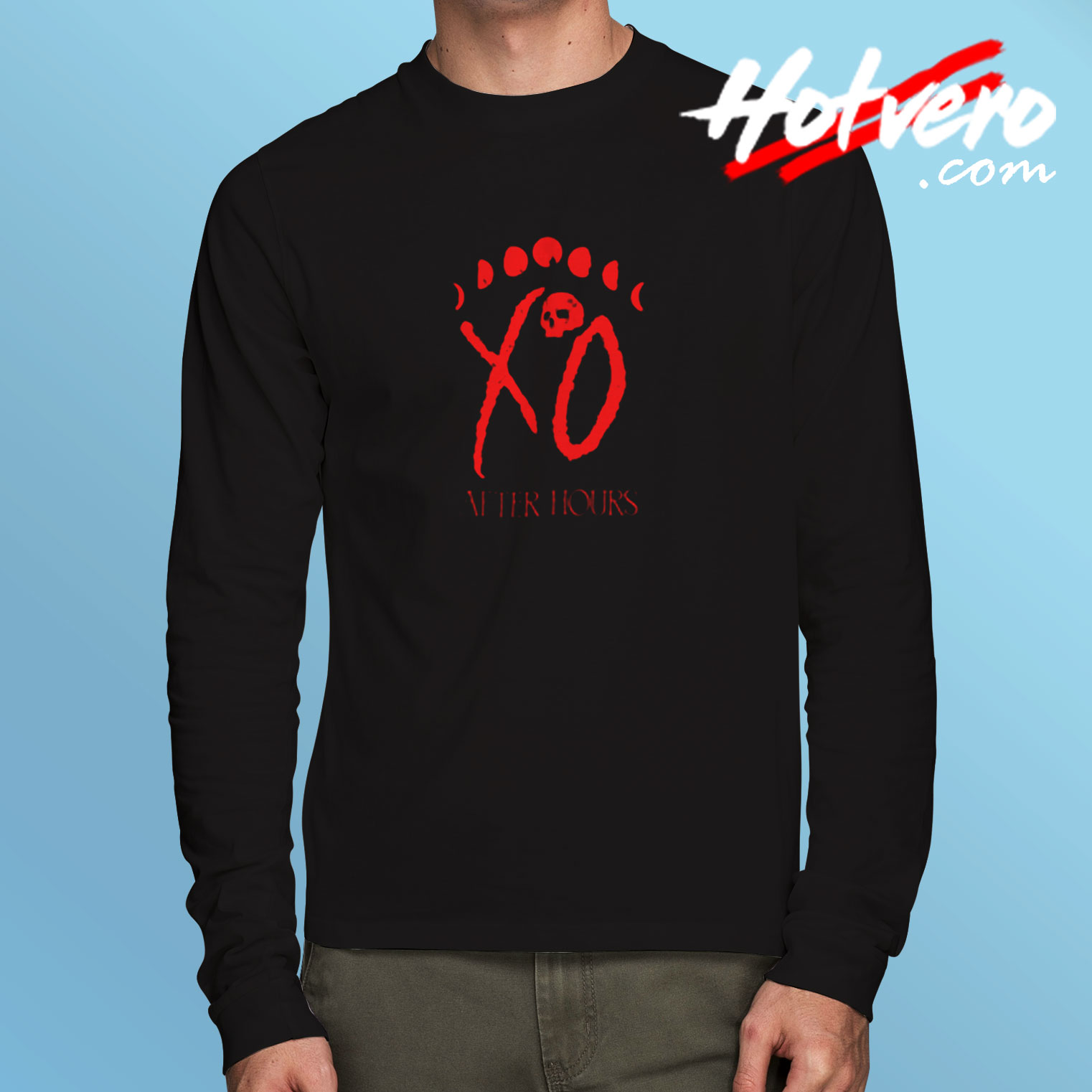 The Weeknd Xo After Hours Label Long Sleeve T shirt