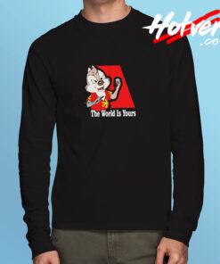 The World Is Yours Chip N Dale Long Sleeve T shirt