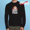 This Is My Happy Face Disney Grumpy Long Sleeve T shirt