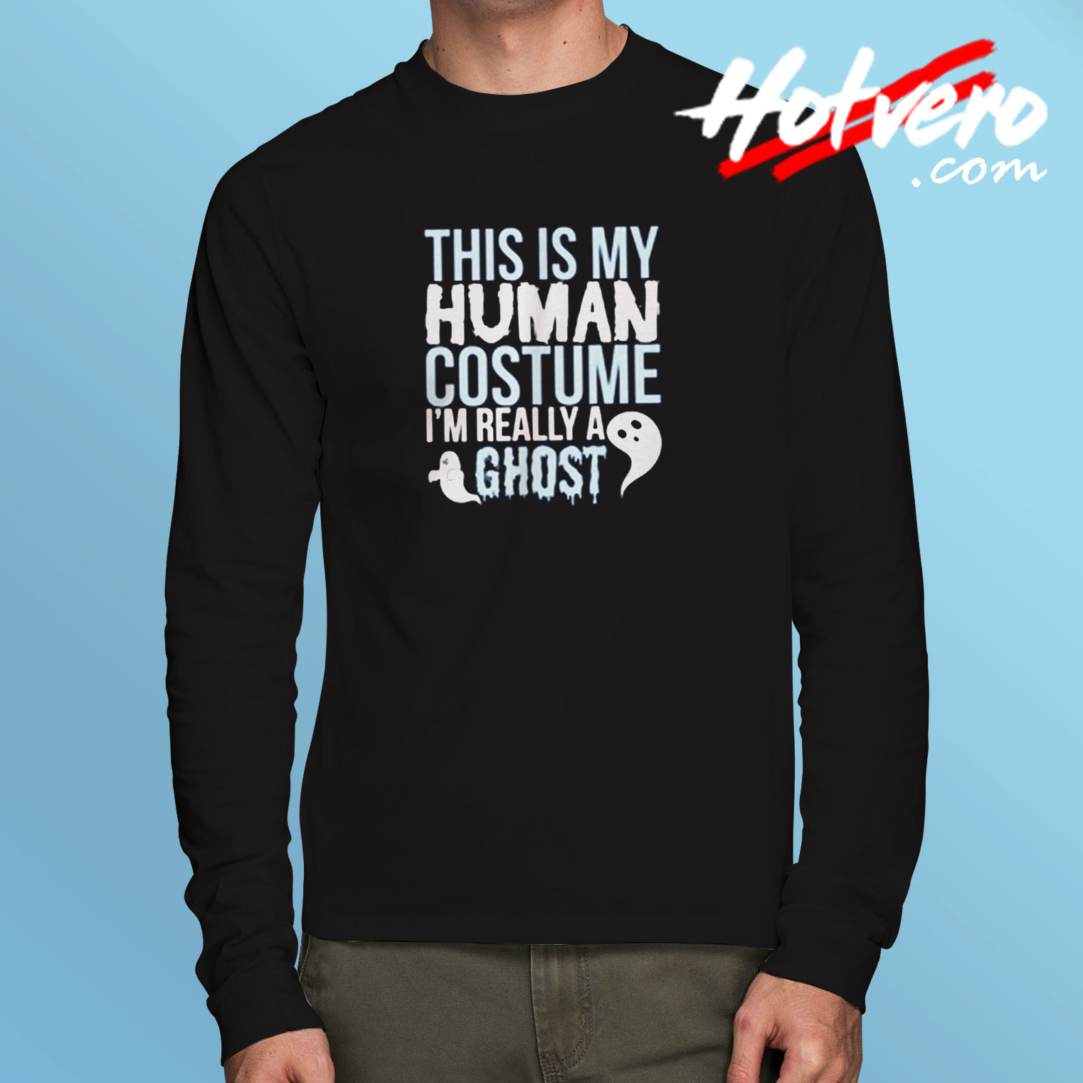 This Is My Human Costume Long Sleeve T shirt