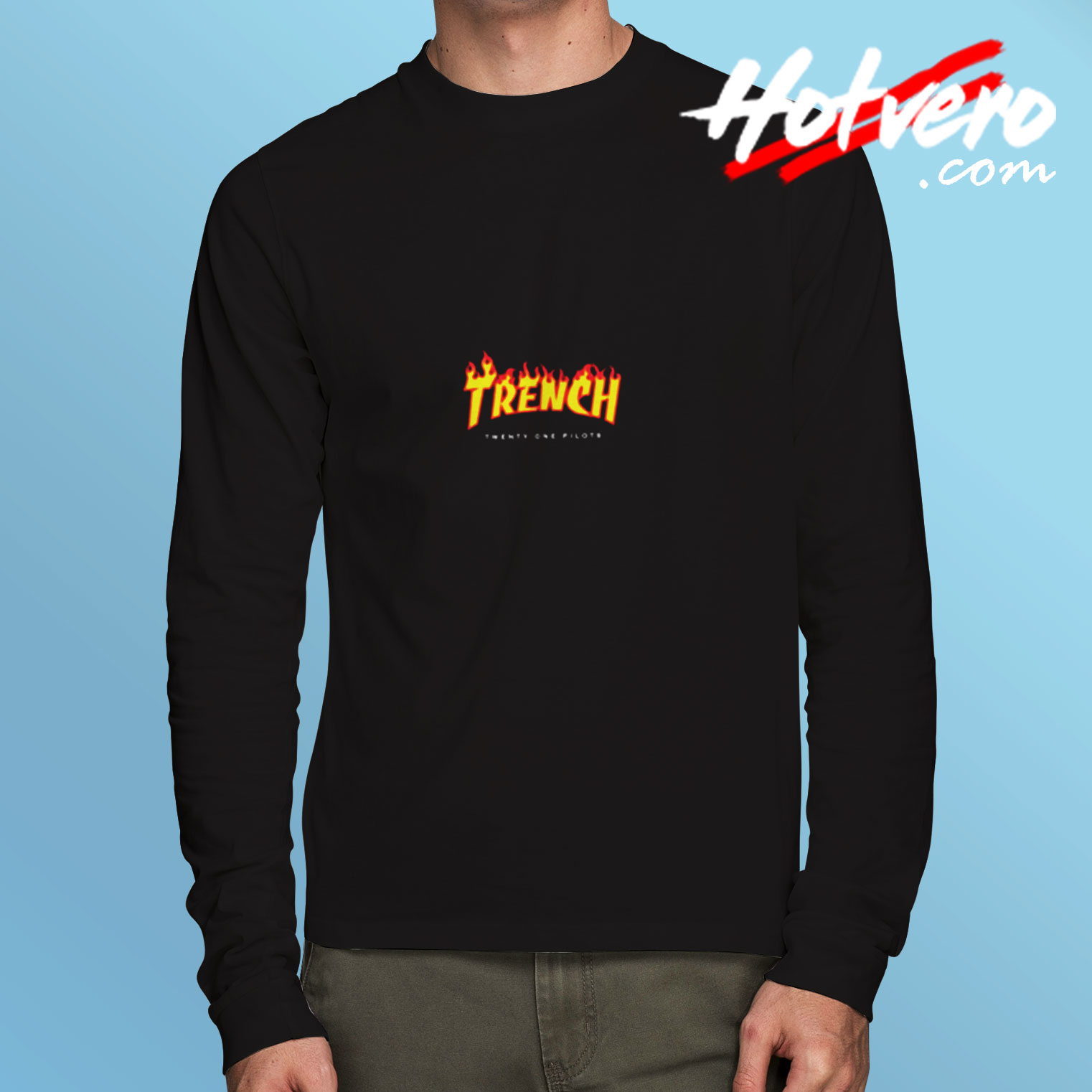 Thrasher X Twenty One Pilots Long Sleeve T shirt