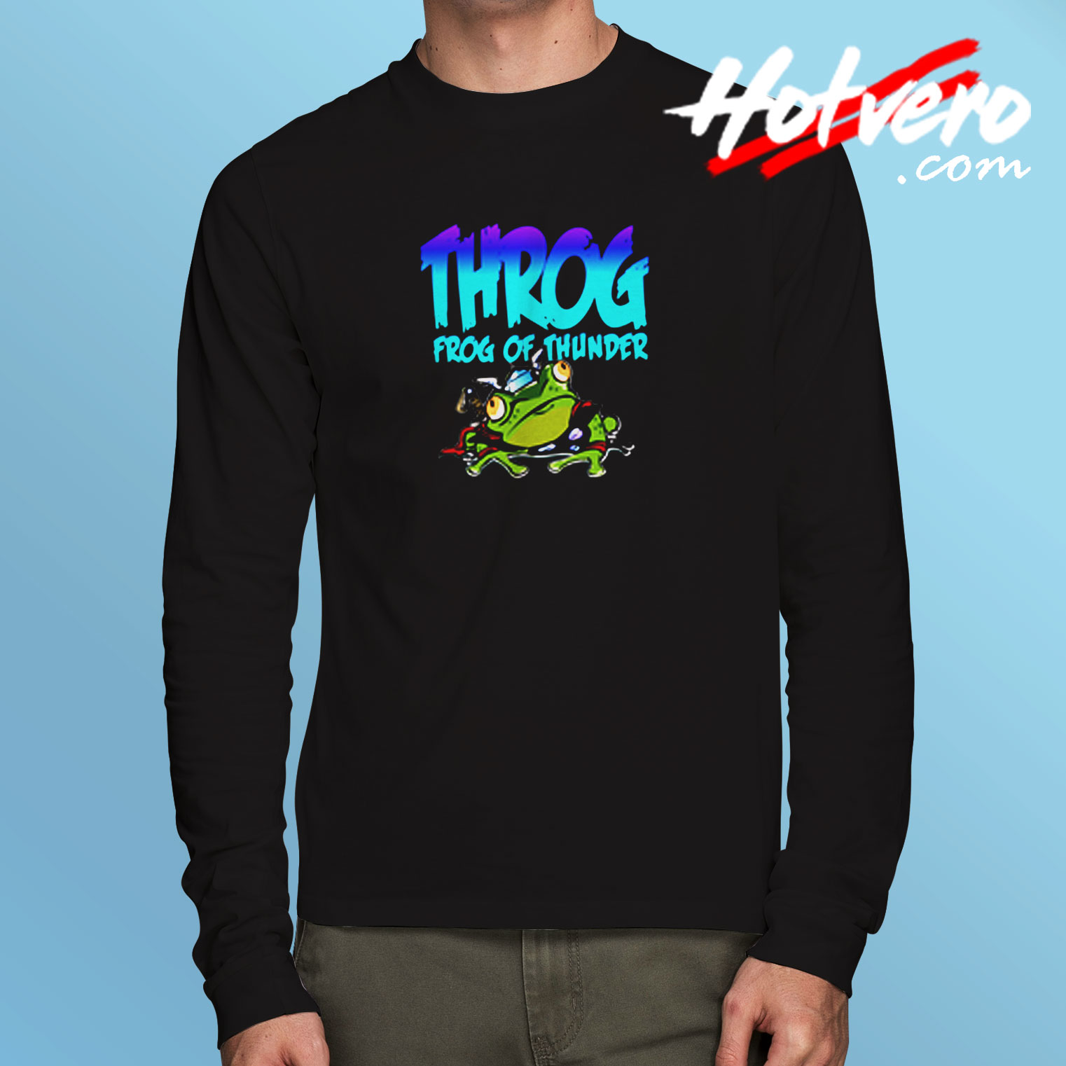 Throg Frog Of Thunder Long Sleeve T shirt