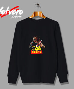 Toy Story Chucky Movie Want To Play Urban Sweatshirt