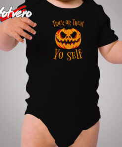 Trick Or Treat Yo Self Cozy Baby Onesies