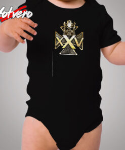 Triple H Cool Logo 25 Years Cozy Baby Onesies