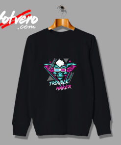 Trouble Maker Retro Gremlins Monster Urban Sweatshirt