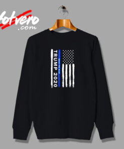 Trump Back The Blue Urban Sweatshirt