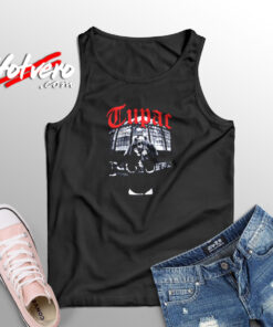 Tupac Shakur Birds Middle Finger Aesthetic Sleeveless Shirt