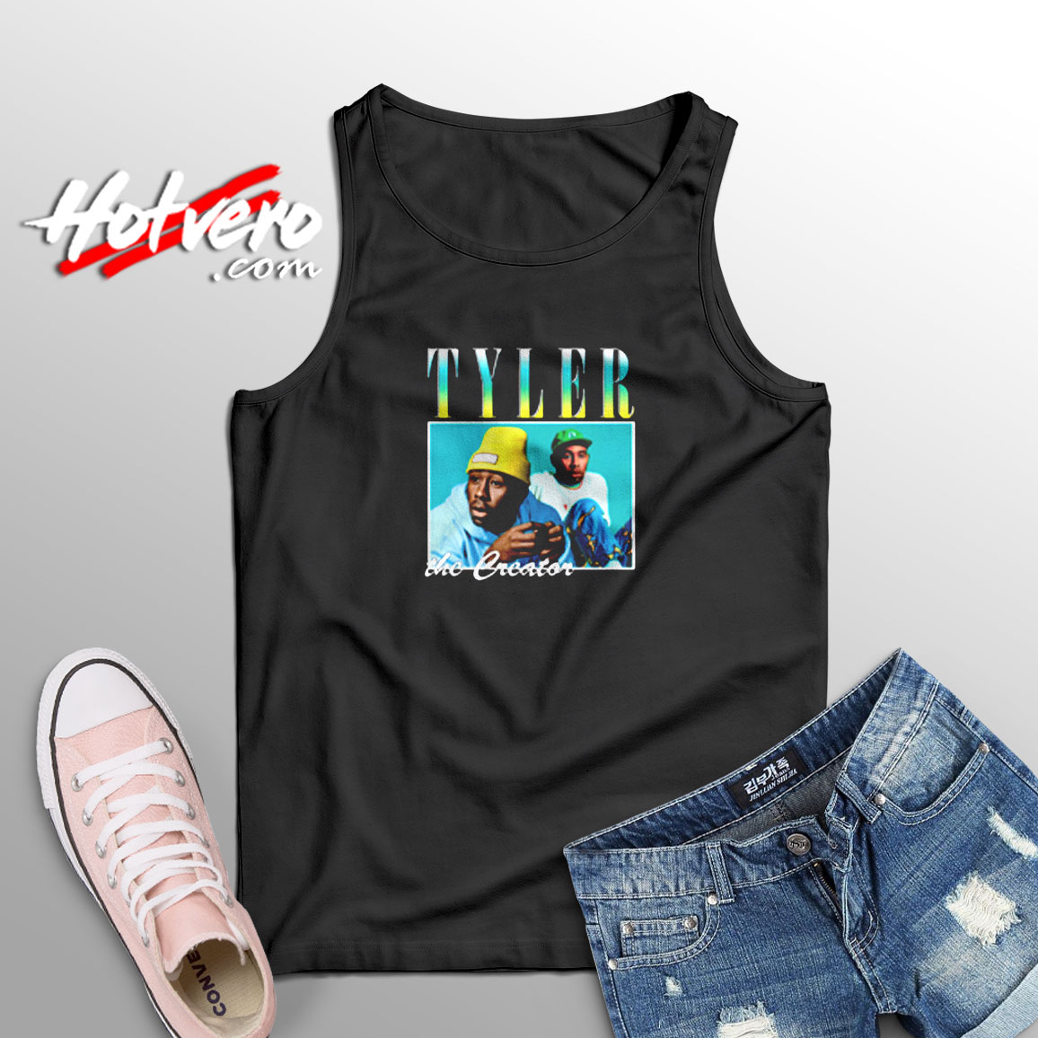 Tyler The Creator Noir Vintage Aesthetic Sleeveless Shirt