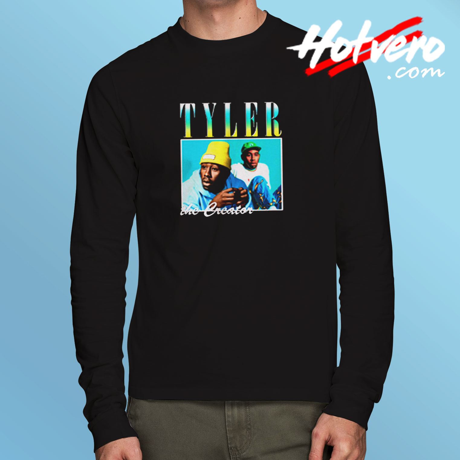 Tyler The Creator Noir Vintage Long Sleeve T shirt