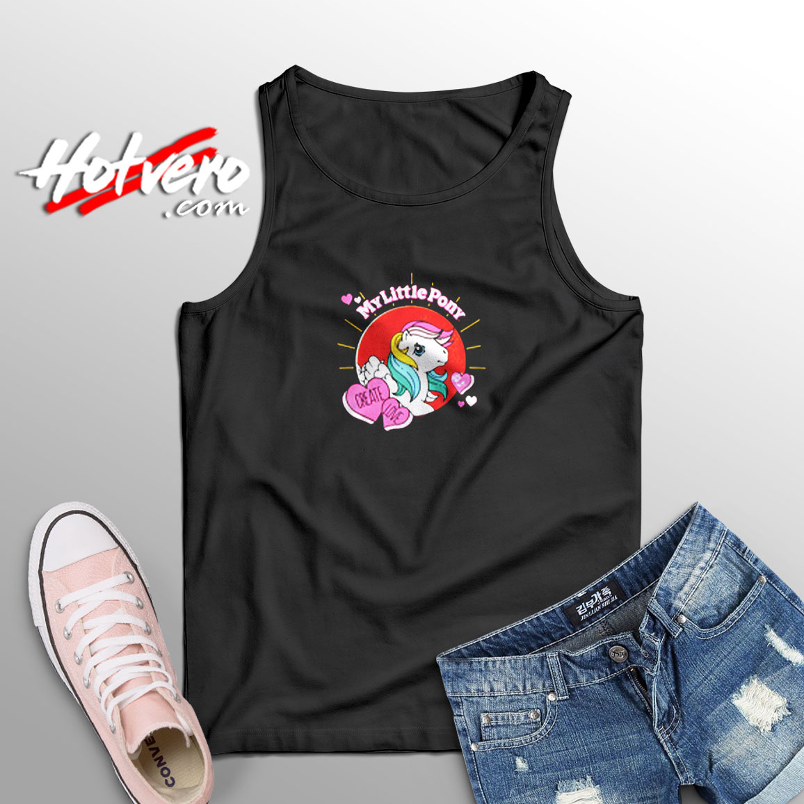 Unicorn Create Love My Little Pony Aesthetic Sleeveless Shirt
