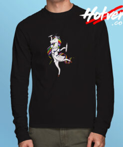 Unicorn Nurse Long Sleeve T shirt