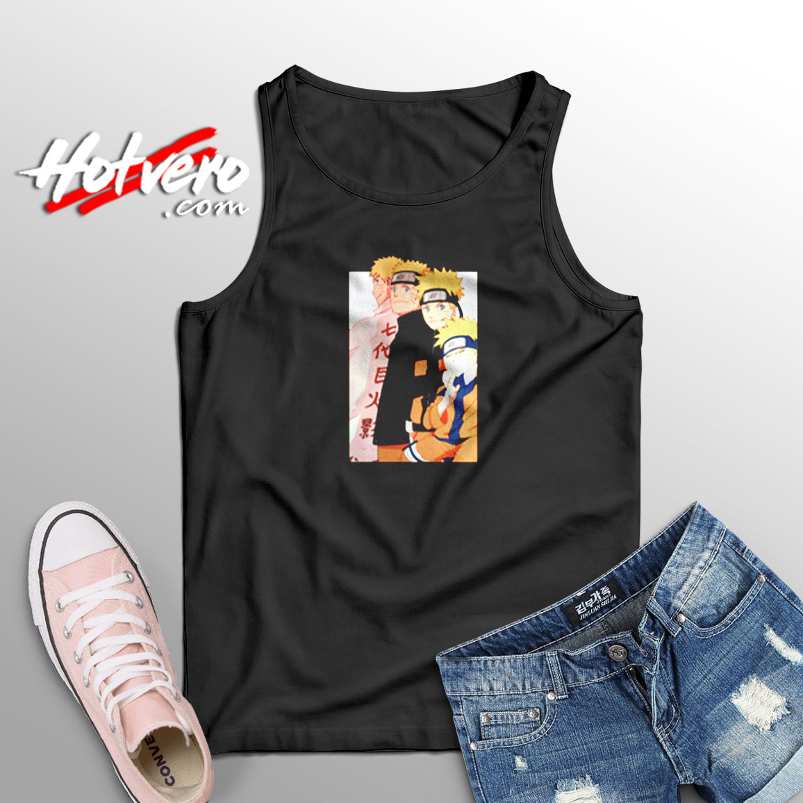 Uzumaki Naruto Aesthetic Sleeveless Shirt