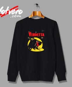 V For Vendetta Warrior Gotham Parody Urban Sweatshirt