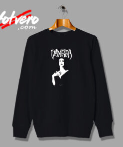 Vampira Horror Host Gothic Urban Sweatshirt