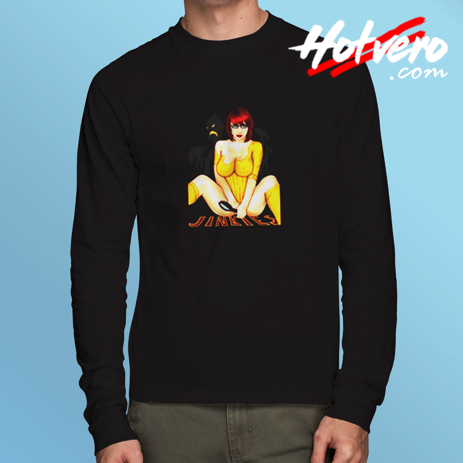 Velma Ghost Halloween Scooby Doo Long Sleeve T shirt