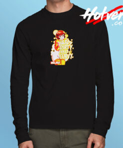 Velma Nerdy Dirty Inked Curvy Long Sleeve T shirt