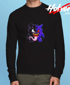 Venom Symbiotes Gengar Long Sleeve T shirt