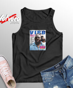 Vibe Cover Notorious B.I.G. And Diddy Aesthetic Sleeveless Shirt