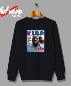 Vibe Cover Notorious B.I.G. And Diddy Urban Sweatshirt