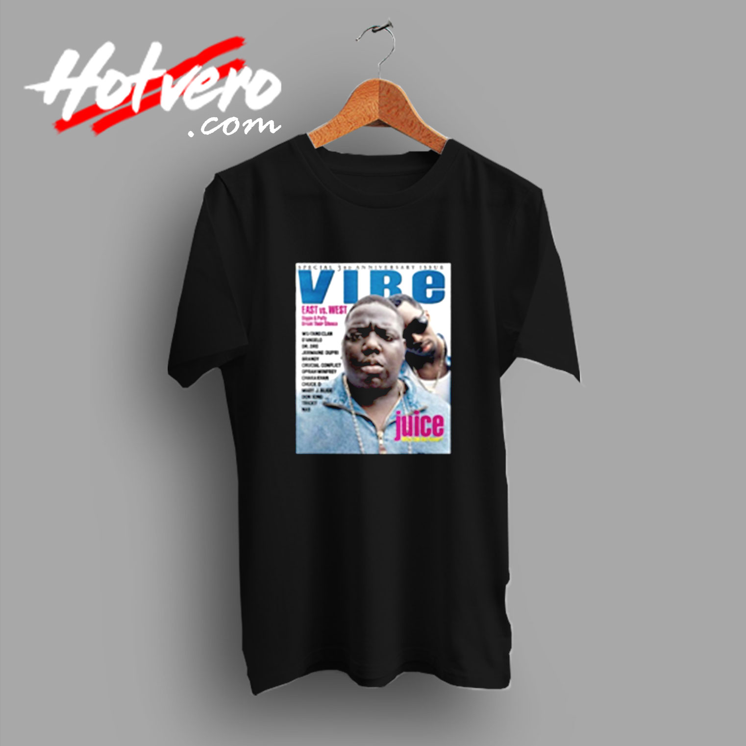 Vibe Cover Notorious B.I.G. And Diddy Urban T shirt