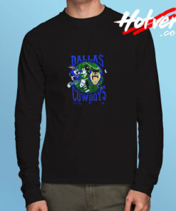 Vintage 1993 Looney Tunes Dallas Cowboys Long Sleeve T shirt