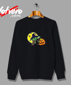 Vintage Baby Yoda Halloween Urban Sweatshirt