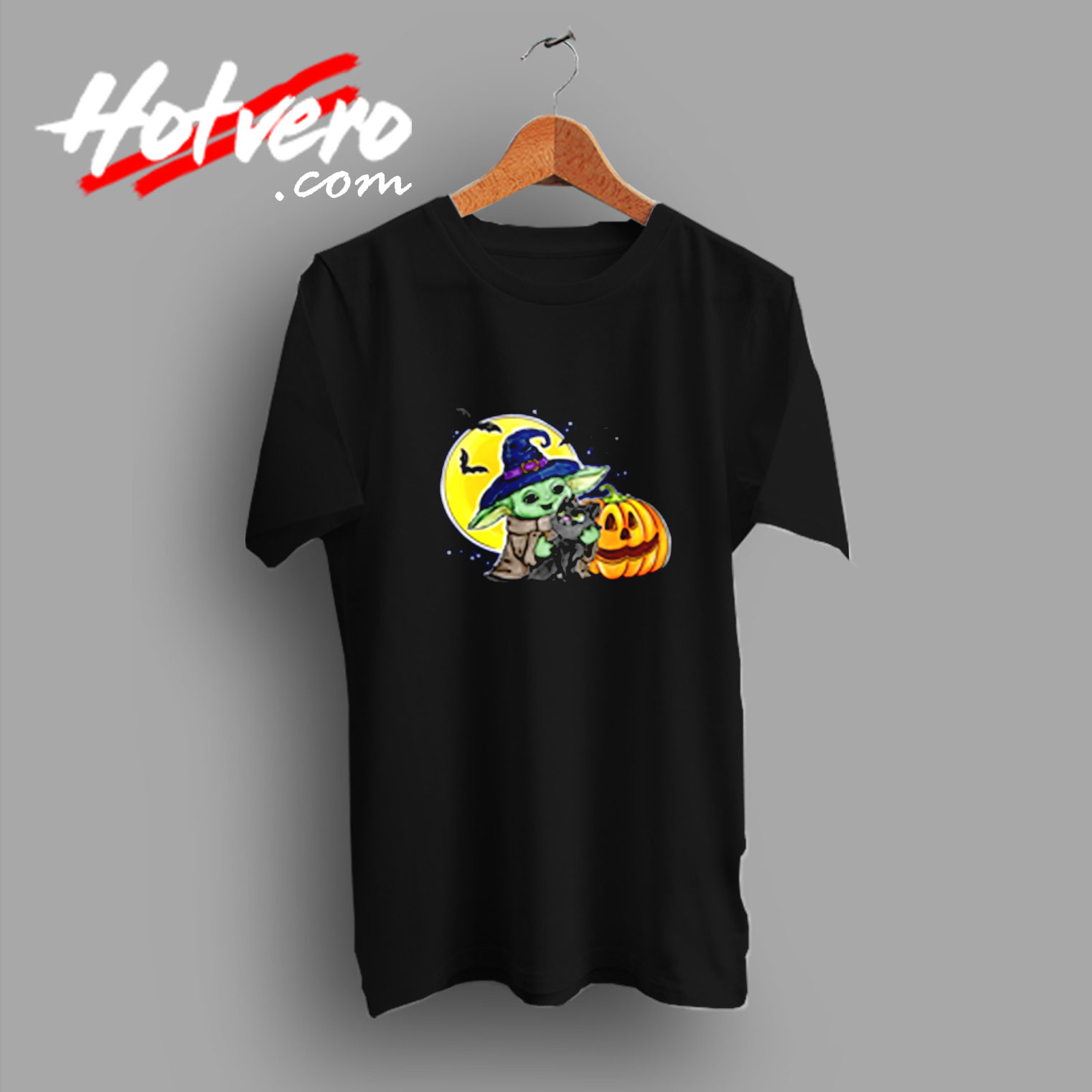 Vintage Baby Yoda Halloween Urban T shirt