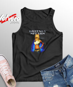 Vintage Britney Spears Im A Slave 4 U Aesthetic Sleeveless Shirt