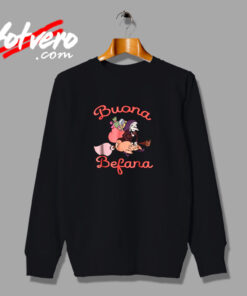 Vintage Buona Befana Italian Christmas Urban Sweatshirt