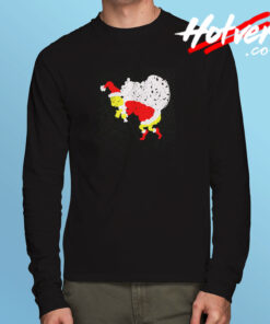 Vintage Dr Seuss Grinch Christmas Long Sleeve T shirt