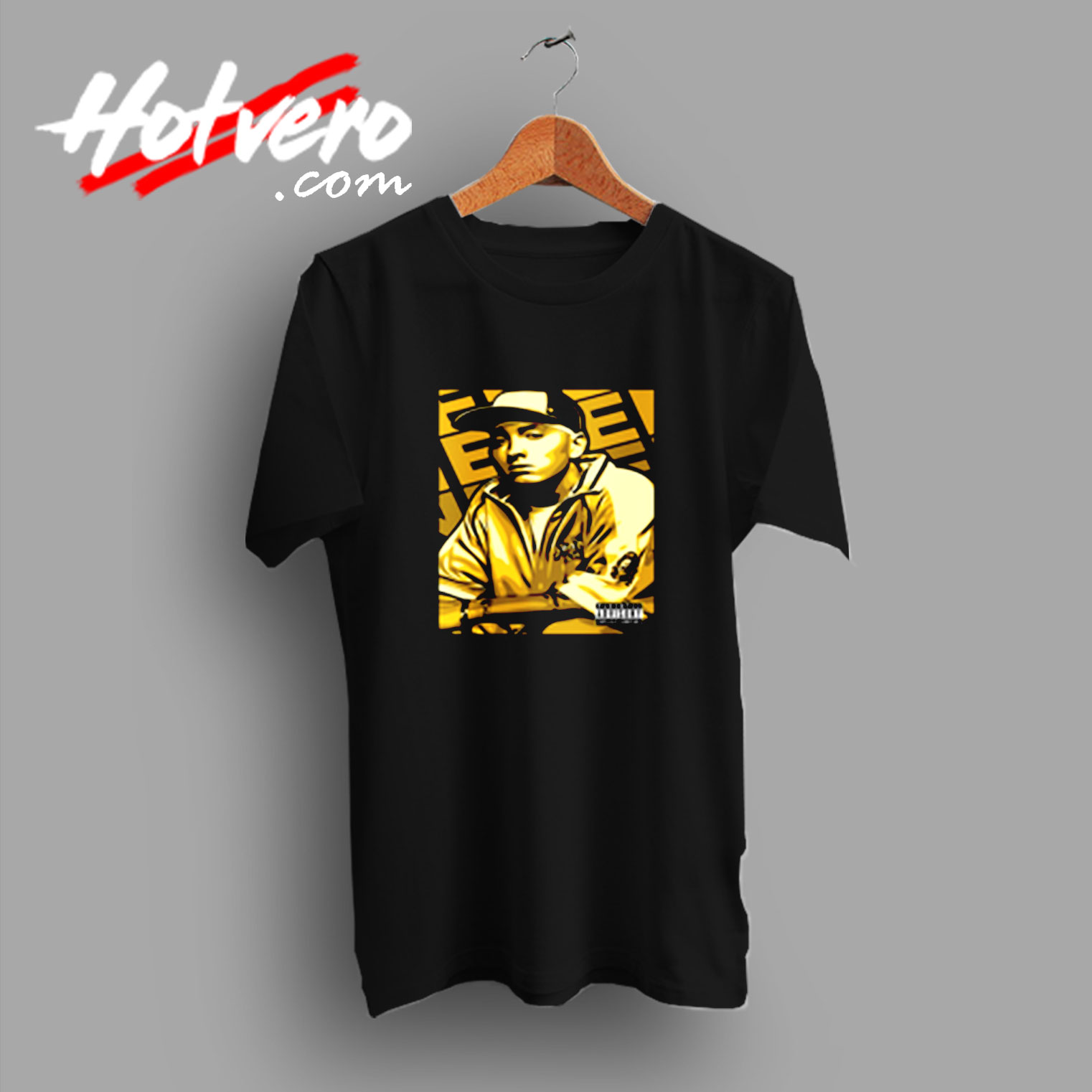 Vintage Eminem Gold Album Cover Urban T shirt