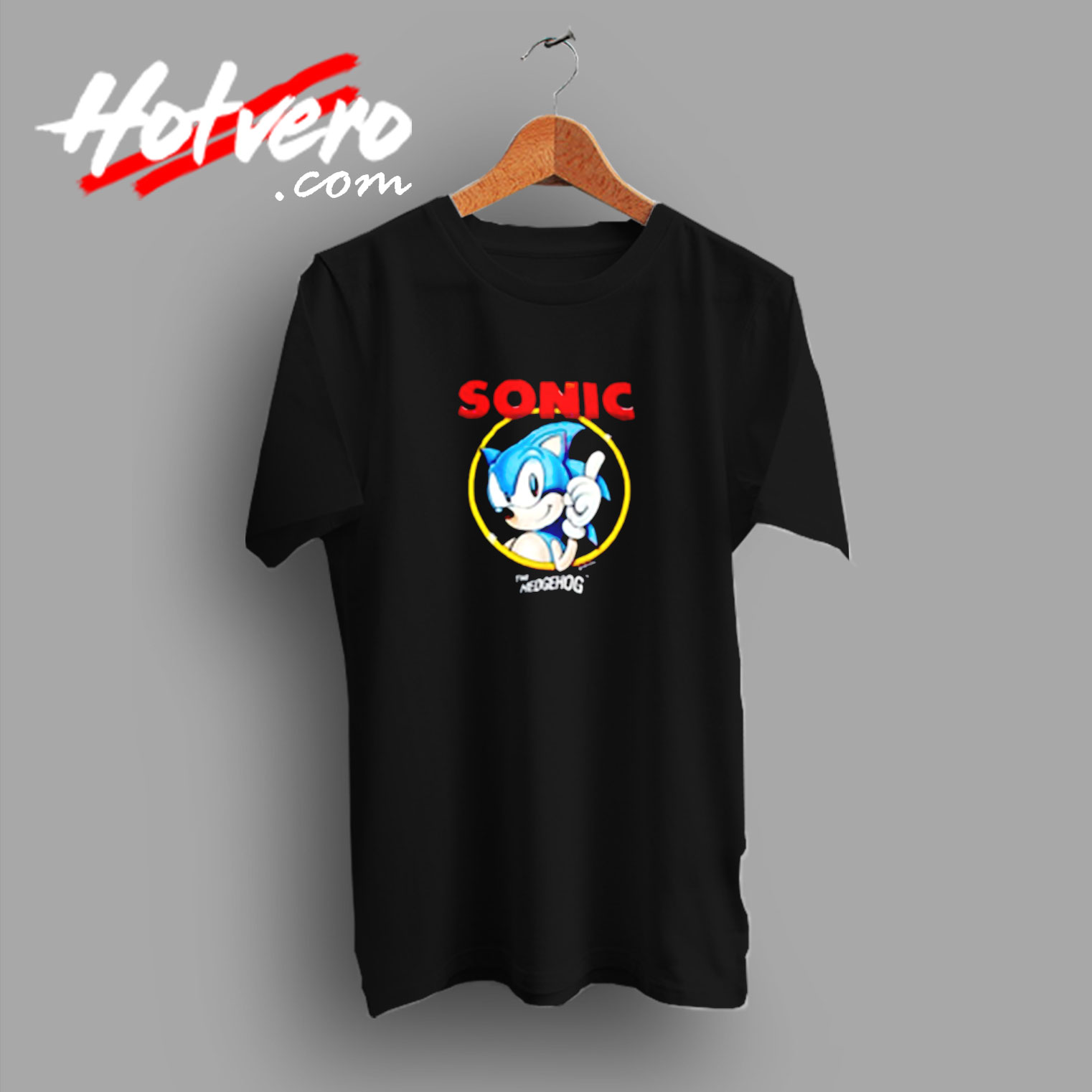 Vintage Game Sonic The Hedgehog Urban T shirt