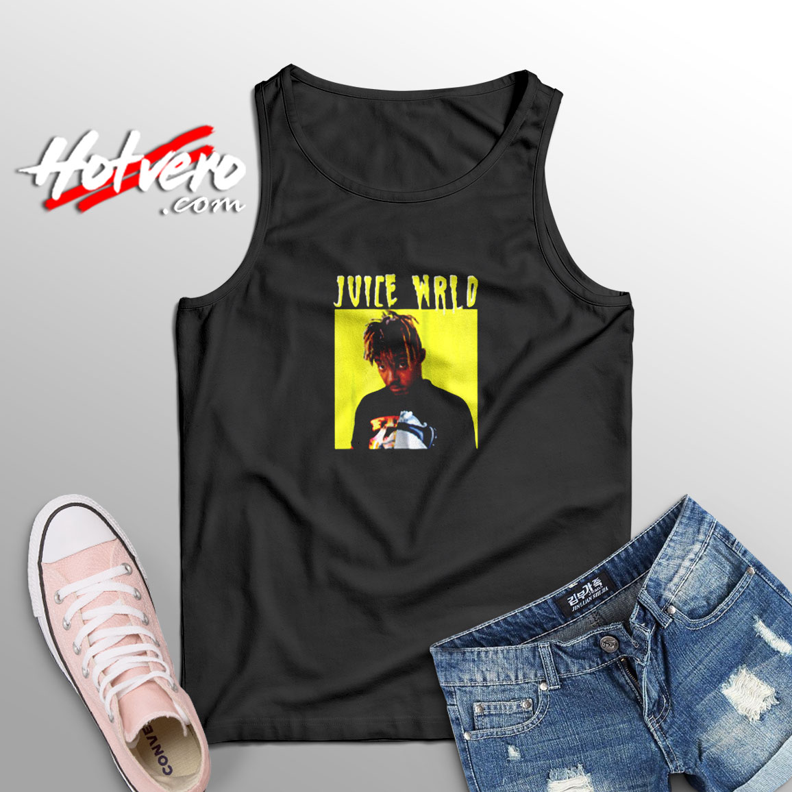 Vintage Juice Wrld Homage Aesthetic Sleeveless Shirt