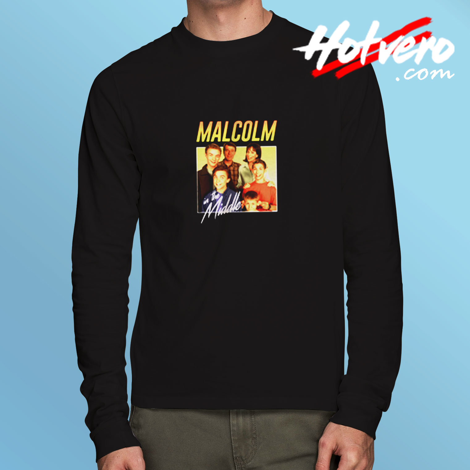 Vintage Malcolm In The Middle Long Sleeve T shirt