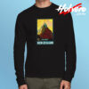 Vintage New Zealand Mitre Peak Mountain Long Sleeve T shirt