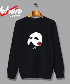 Vintage Phantom Of The Opera Mask 1986 Glow In Dark Urban Sweatshirt