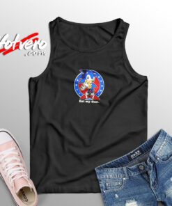 Vintage Sonic The Hedgehod My Dust Aesthetic Sleeveless Shirt