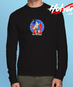 Vintage Sonic The Hedgehod My Dust Long Sleeve T shirt