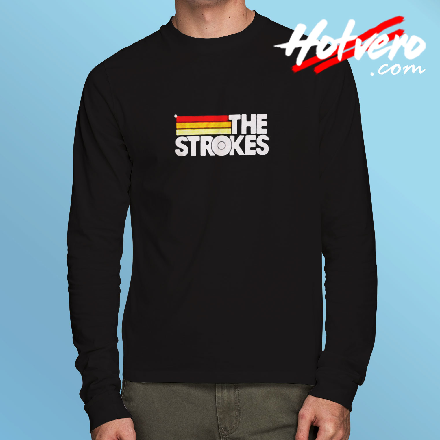 Vintage The Strokes Rock Band Long Sleeve T shirt