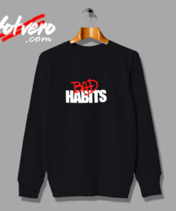 Vlone X Nav Bad Habits Drip Vintage Urban Sweatshirt