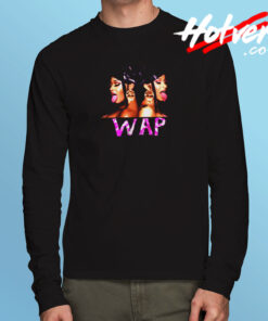 Wap Cardi Et Megan Long Sleeve T shirt