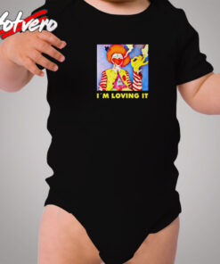 Weed Smoking Clown Cozy Baby Onesies