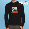 Welcome Great Pumpkin King Snoopy Long Sleeve T shirt