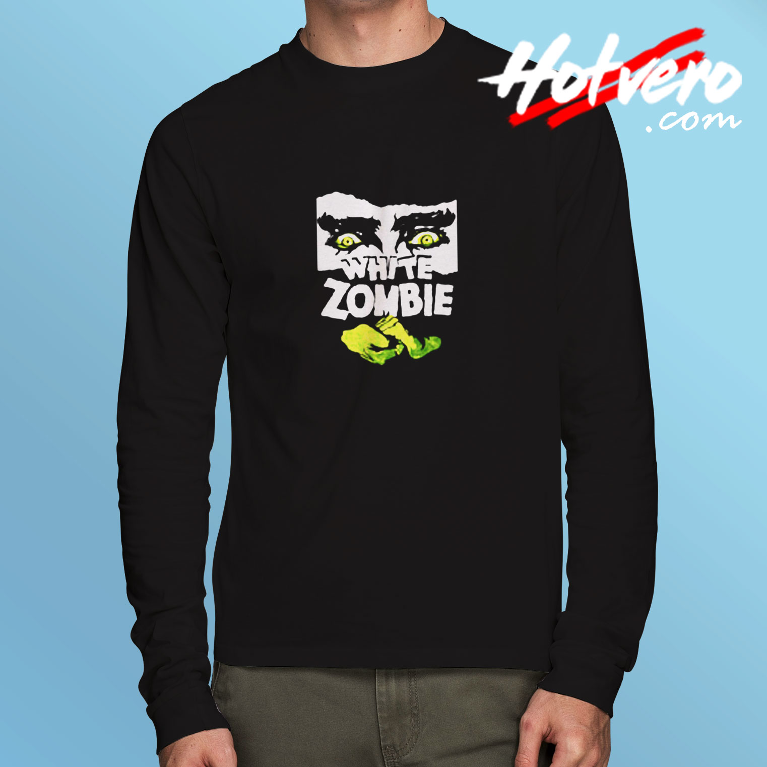White Zombie Long Sleeve T shirt