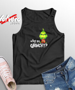 Why So Grinchy Aesthetic Sleeveless Shirt